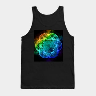 Evolution in abstract Tank Top